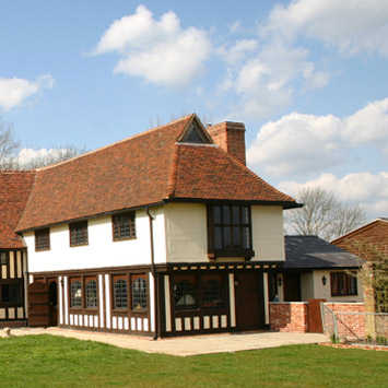 Grade II Listed house Architects Hall House Extension